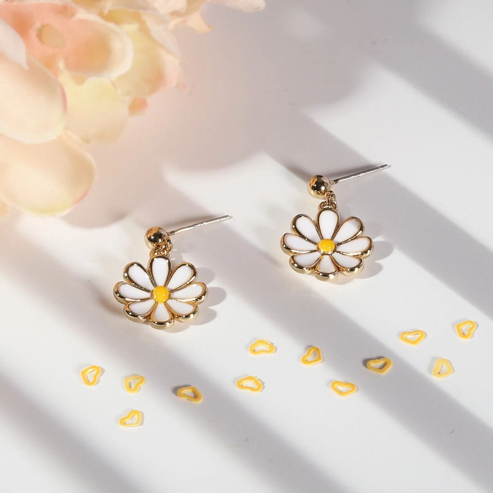 925 Silver Flower Stud Earrings