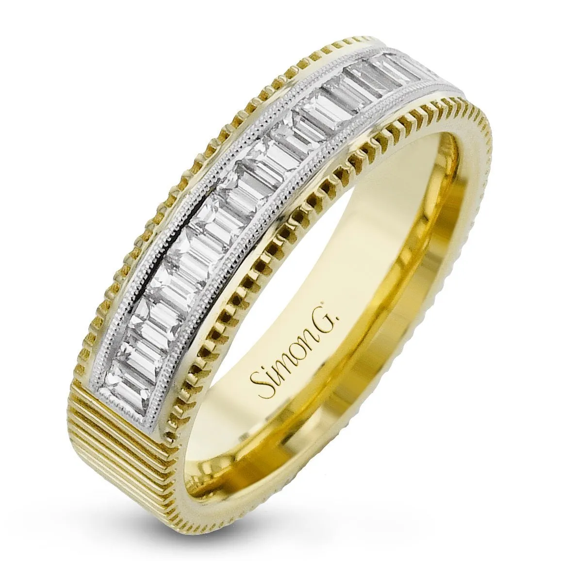 Anniversary Ring In 18k Gold With Diamonds