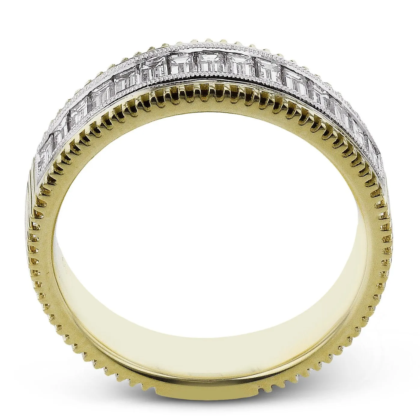 Anniversary Ring In 18k Gold With Diamonds