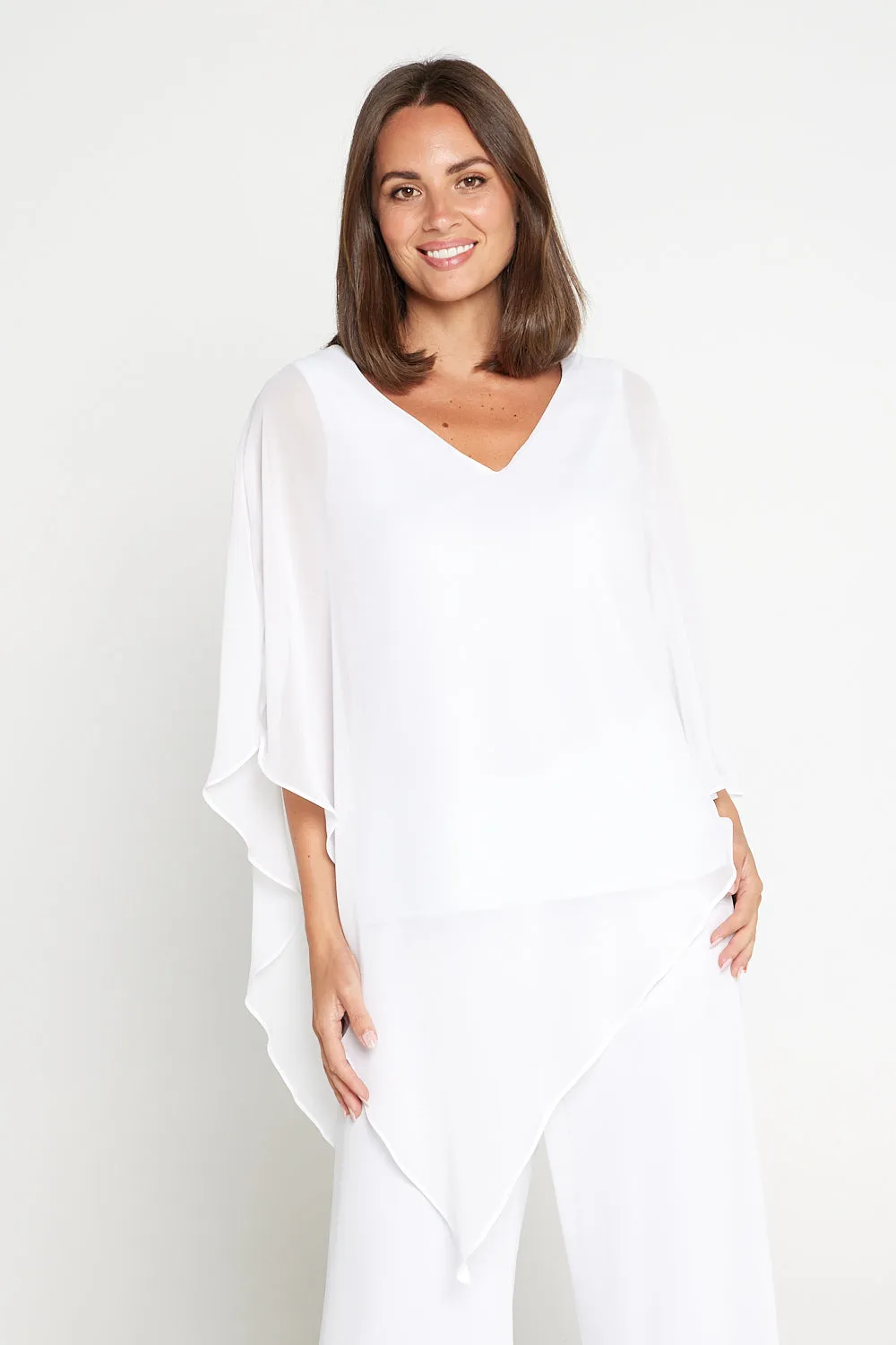 Aubriella Top - White