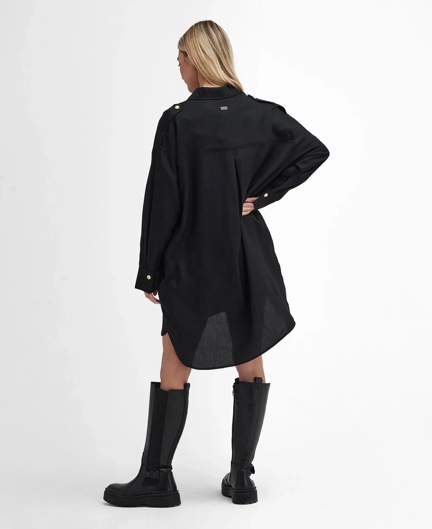 Barbour Christa Dress in Black