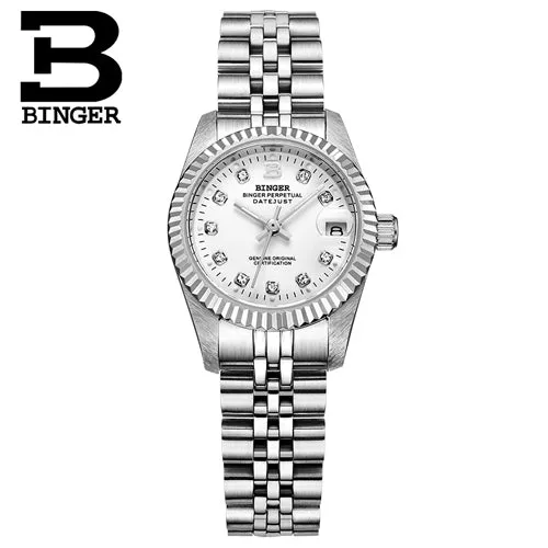 Binger Swiss Striped Mechanical Men's Watch B 552 M