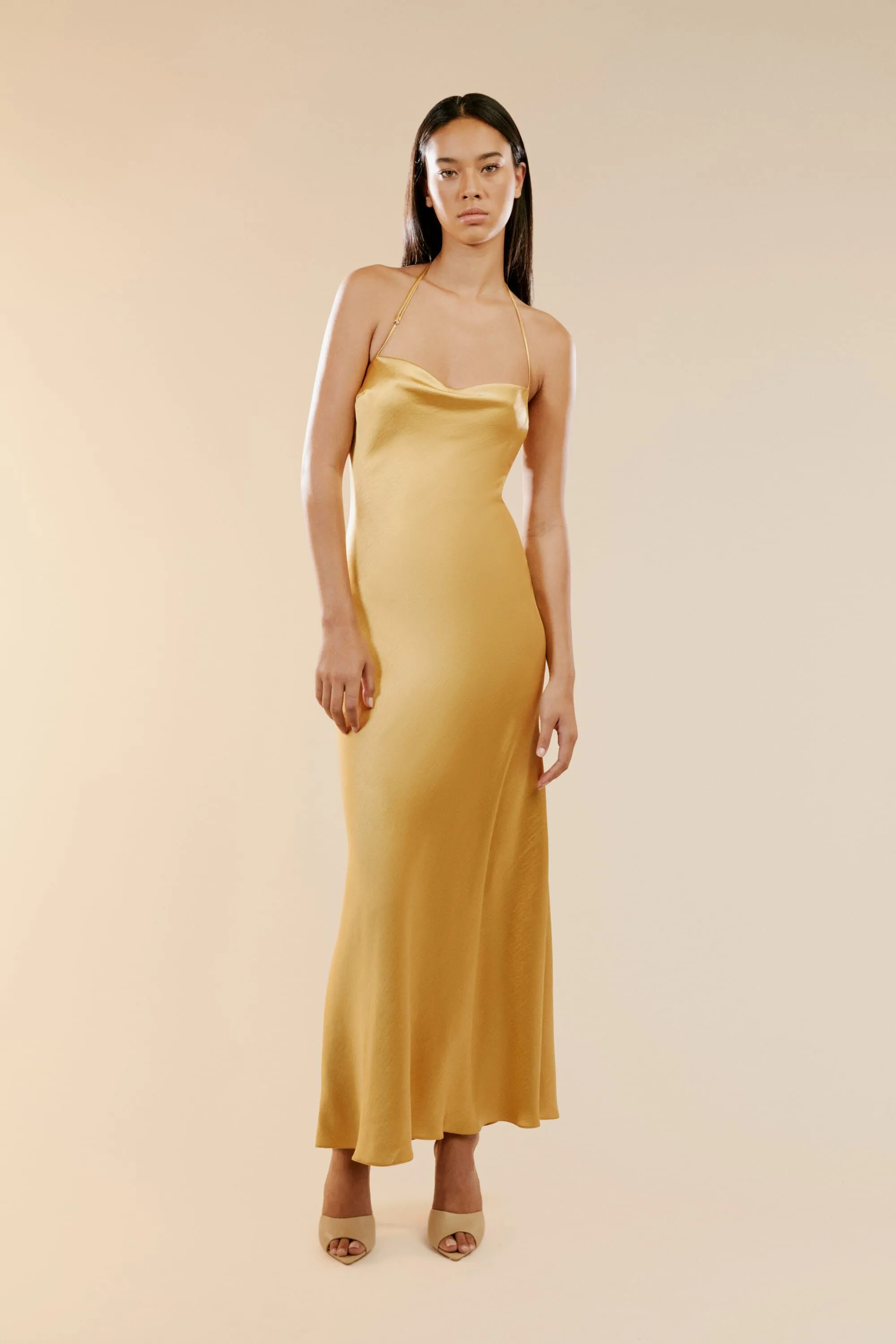 Carlen Maxi Dress - Gold