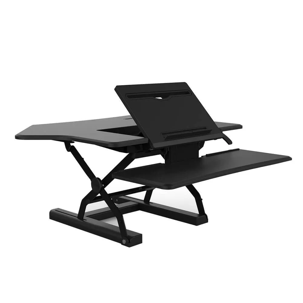 Charge & Stand 36″ Ergonomic Desk Riser with USB