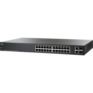 Cisco SF220-24P-K9-NA PoE  Smart Switch with 24 x 10/100 Mb/s Ethernet Ports