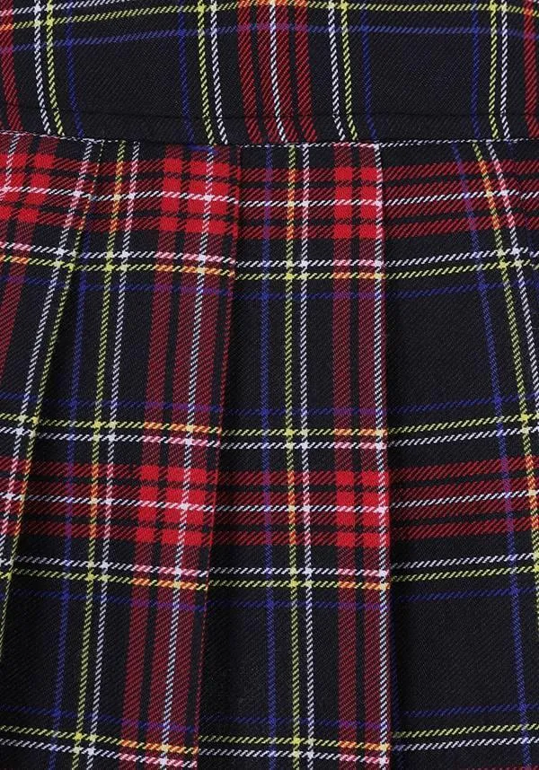 Darkdoll [Black Tartan] | MINI SKIRT