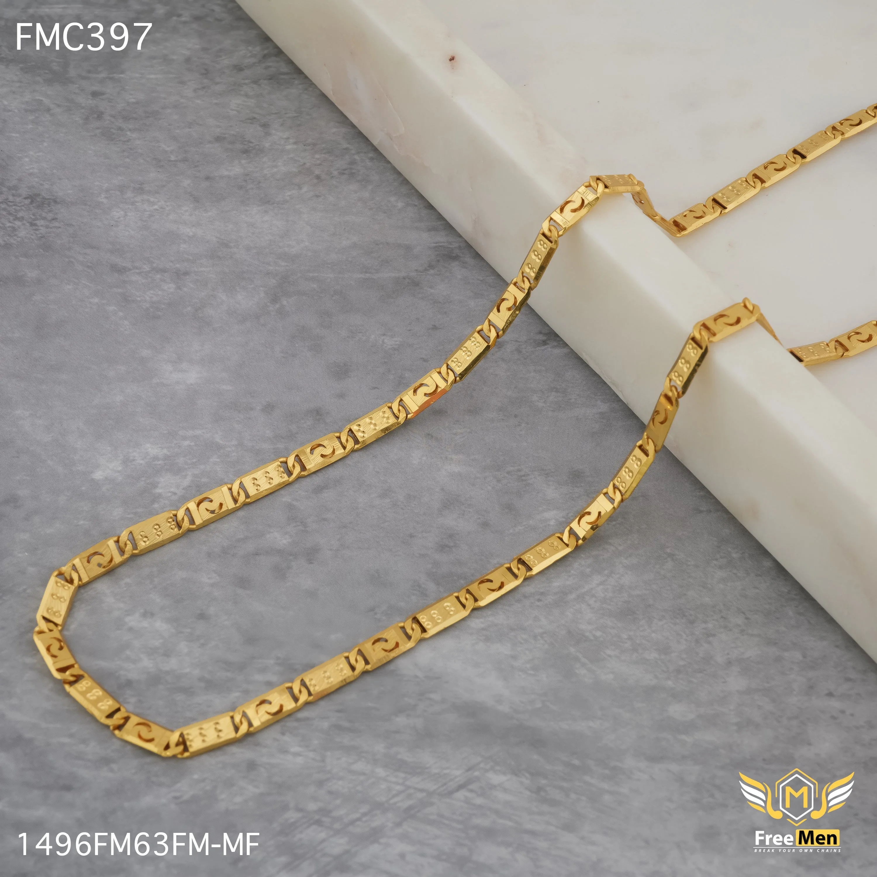 Freemen Delicate Nawabi OBO Chain for man - FMC397