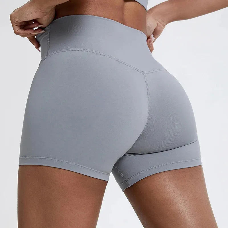 High Waist Soften Gym Leggings Workout Cycling Yoga Clothing Sports Short for Women