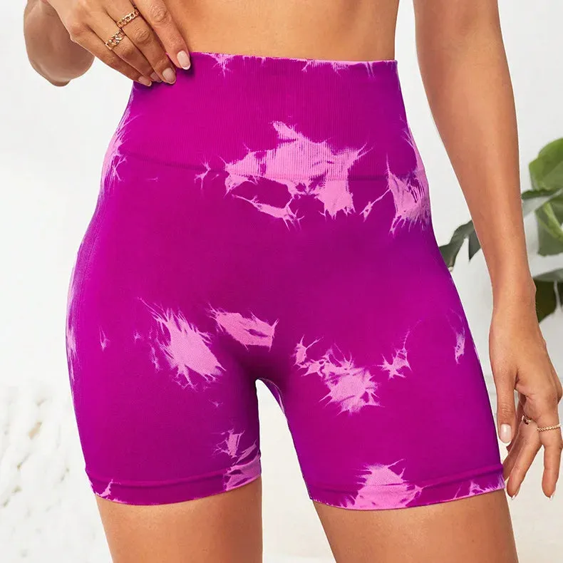 High Waisted Seamless Push Up Gym Summer Workout Sports Short for Women's Fitness