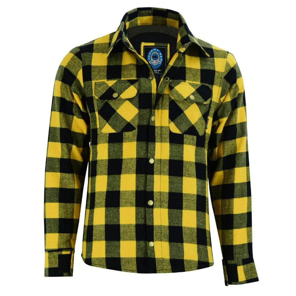 Johnny Reb 'waratah' Plaid Protective- Shirt JRS10019