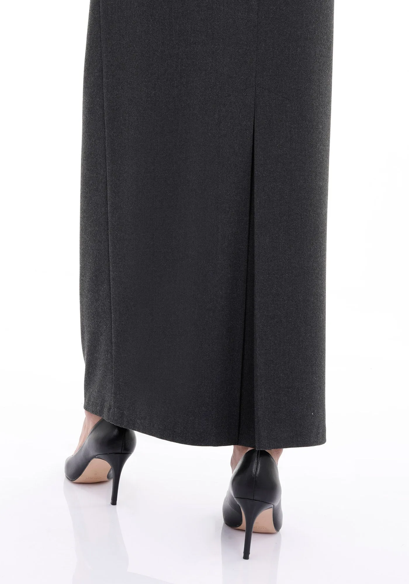 Maxi Back Slitted Pencil Skirt