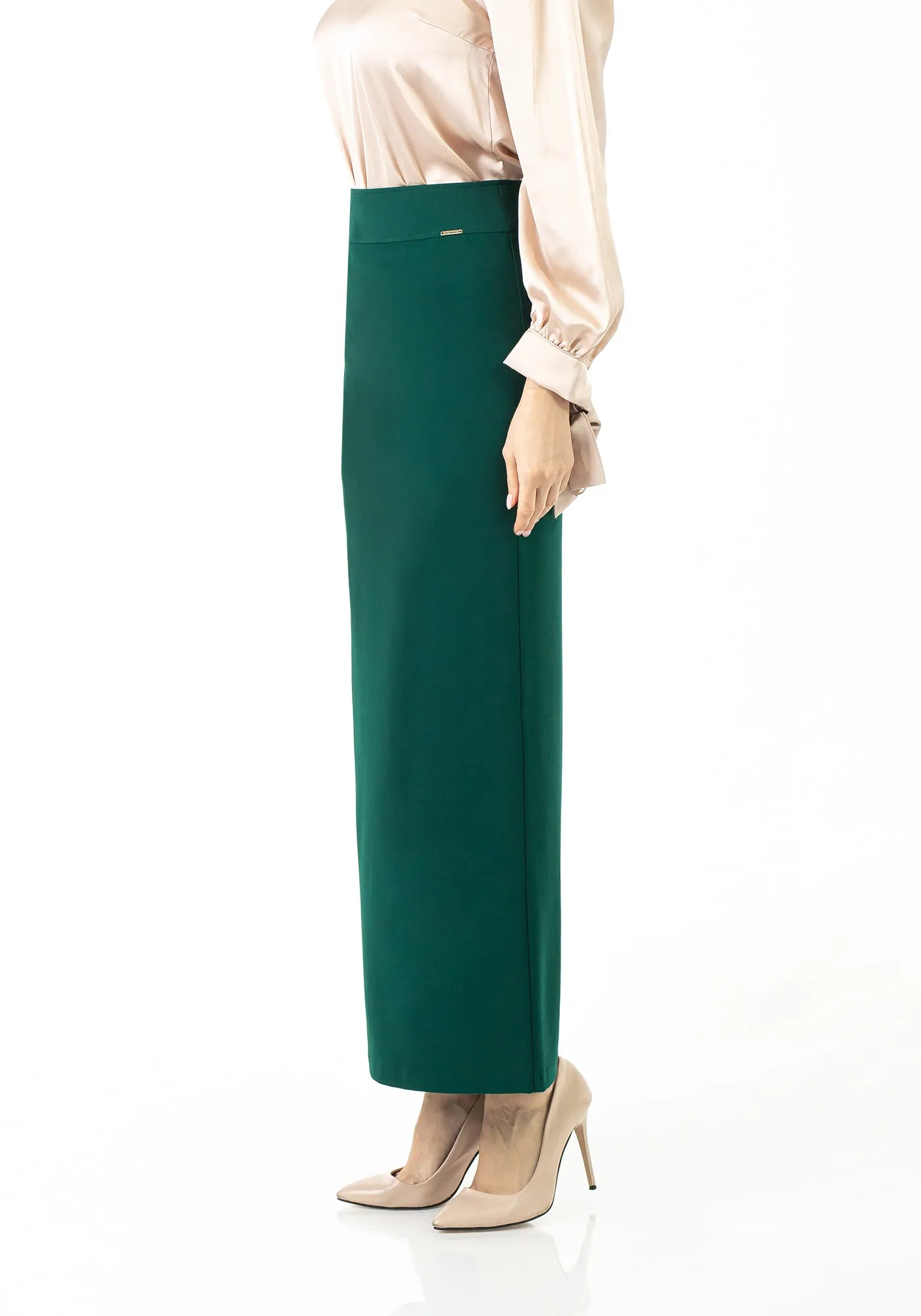 Maxi Back Slitted Pencil Skirt