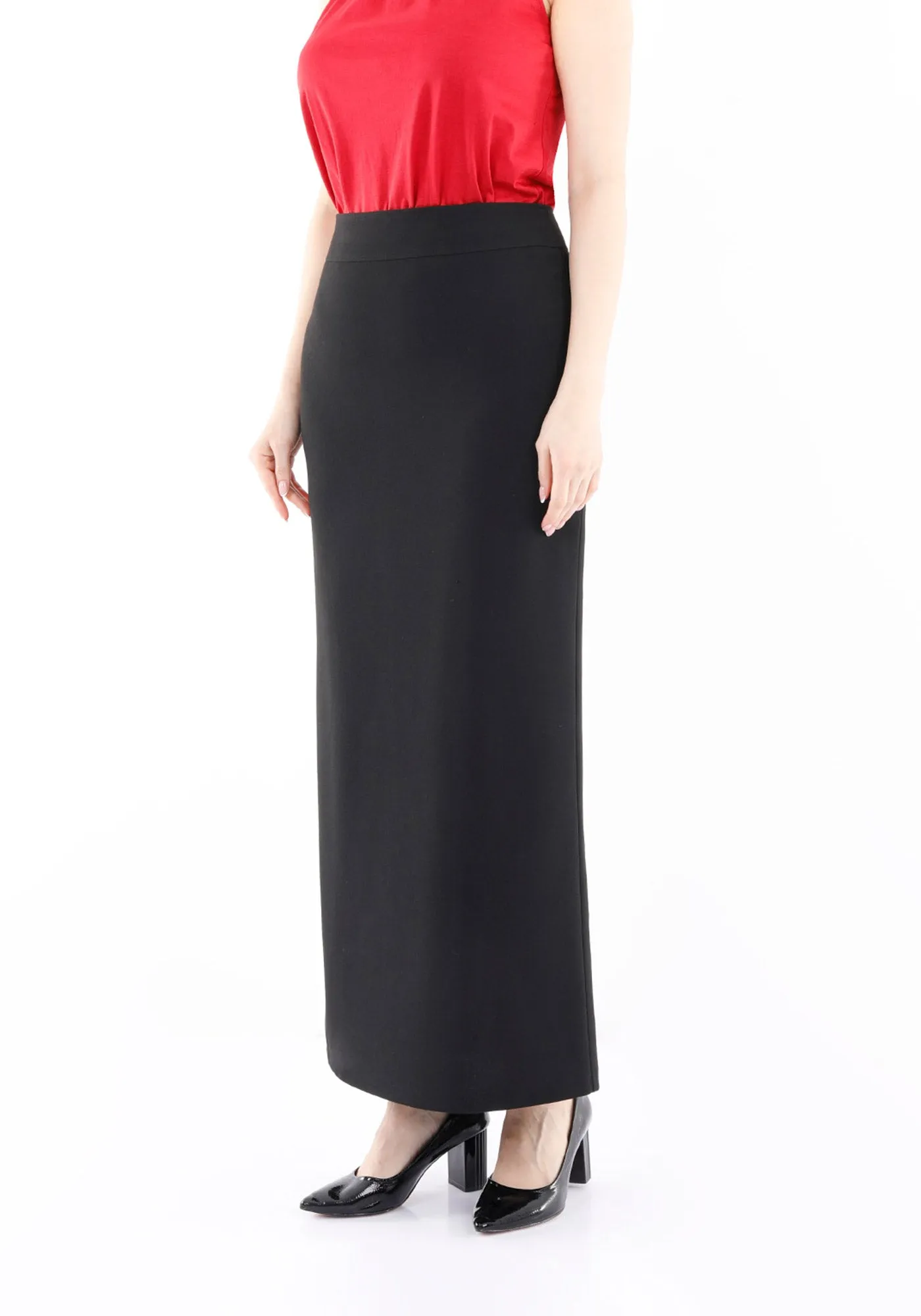 Maxi Back Slitted Pencil Skirt