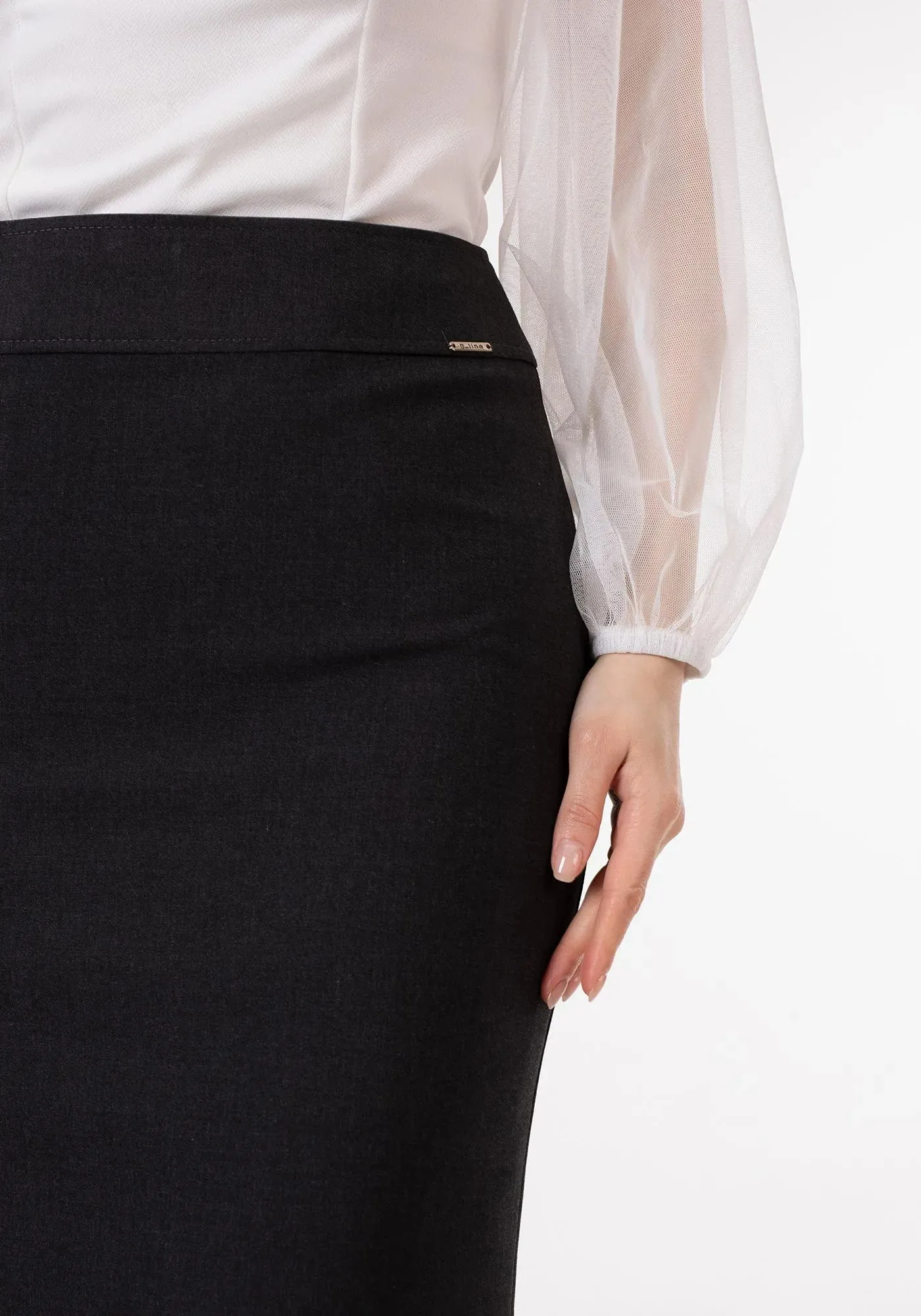 Maxi Back Slitted Pencil Skirt