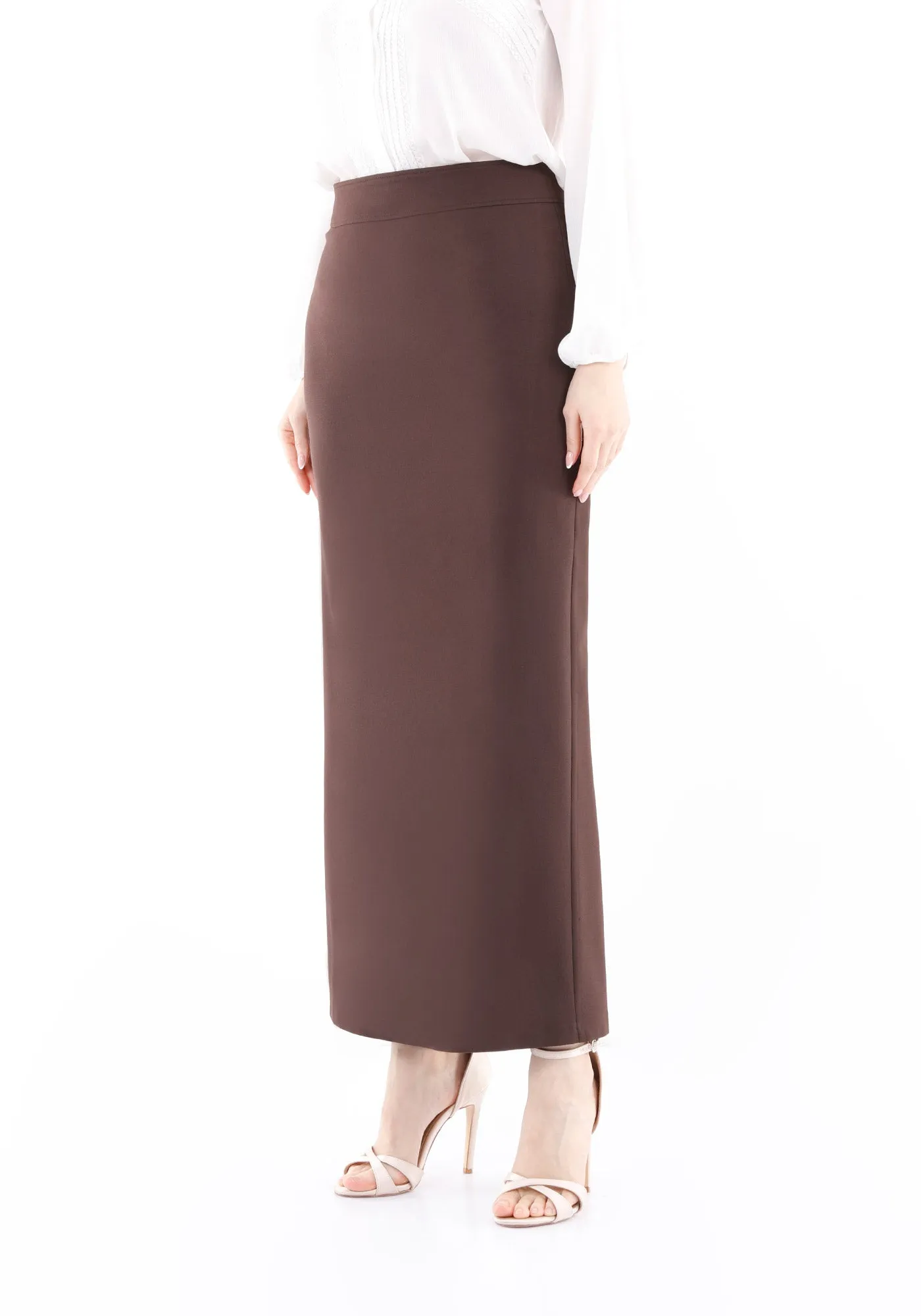 Maxi Back Slitted Pencil Skirt