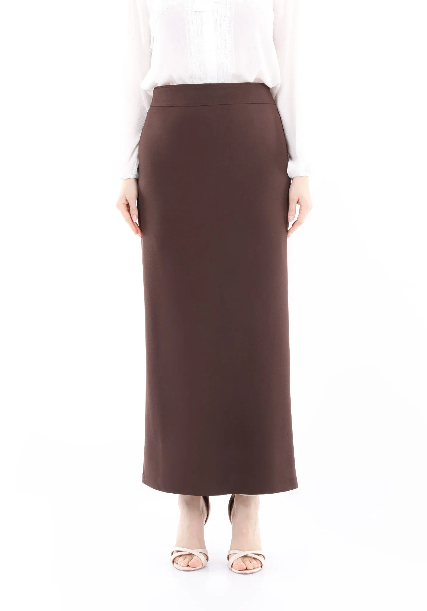 Maxi Back Slitted Pencil Skirt