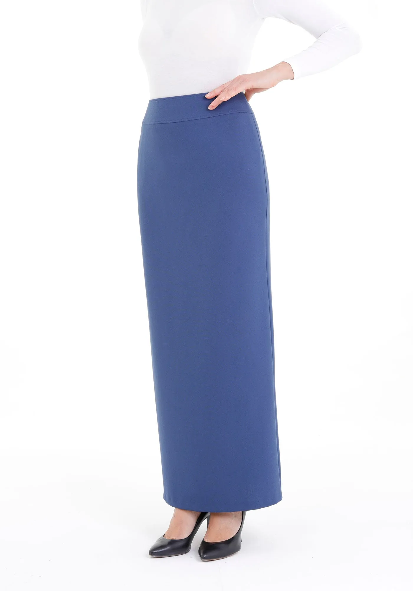 Maxi Back Slitted Pencil Skirt