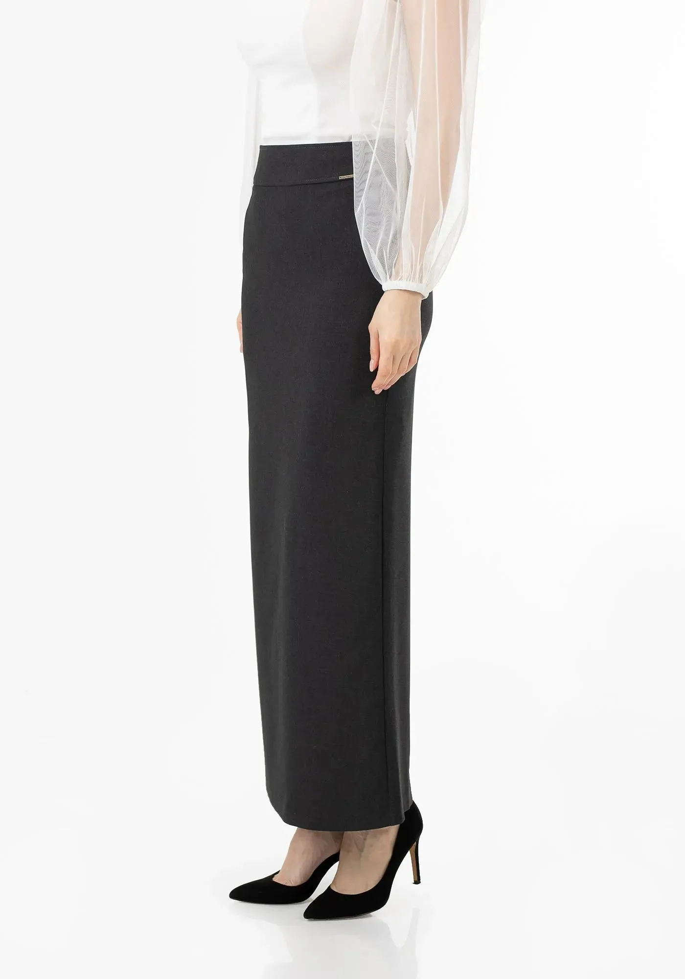 Maxi Back Slitted Pencil Skirt