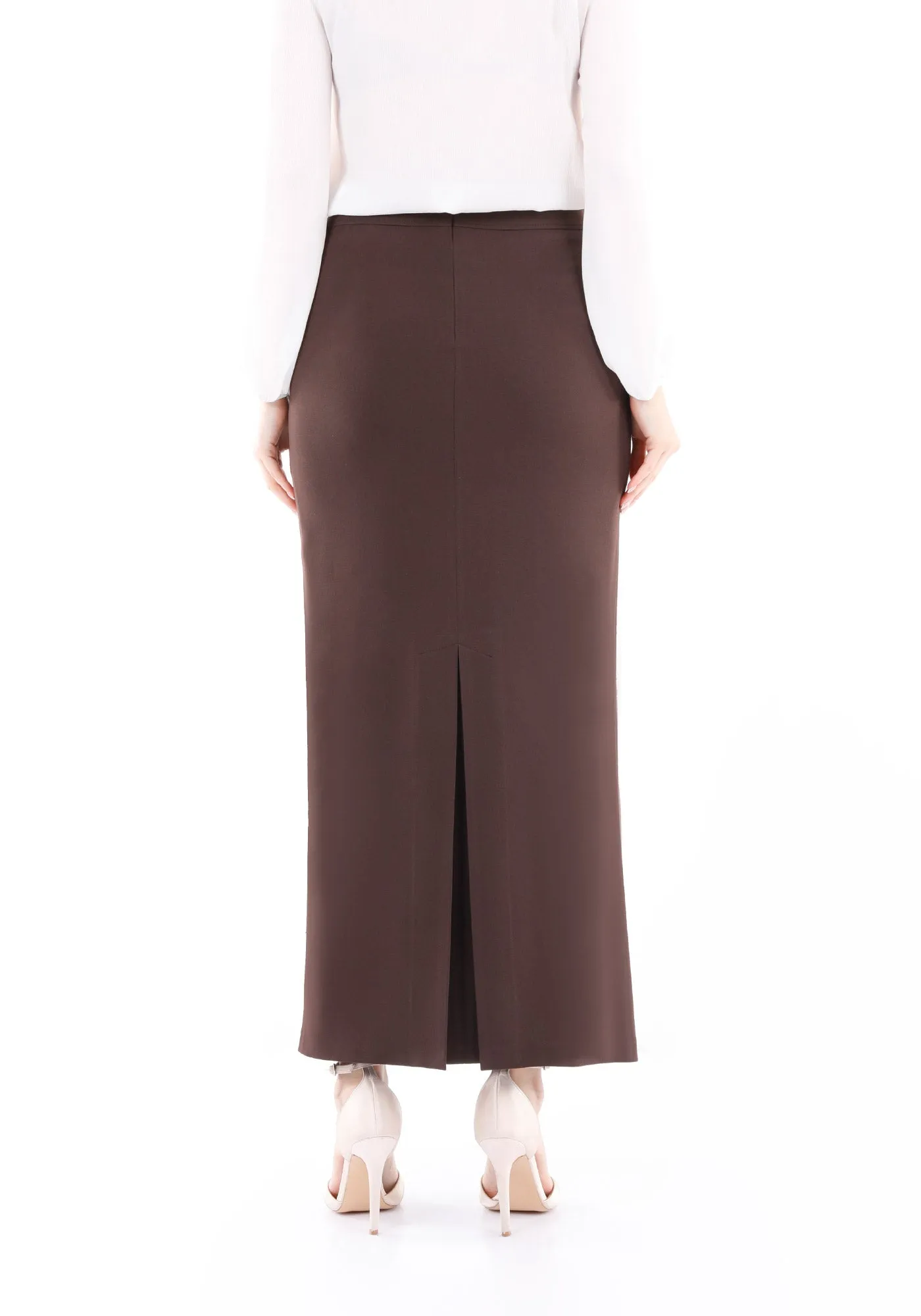 Maxi Back Slitted Pencil Skirt