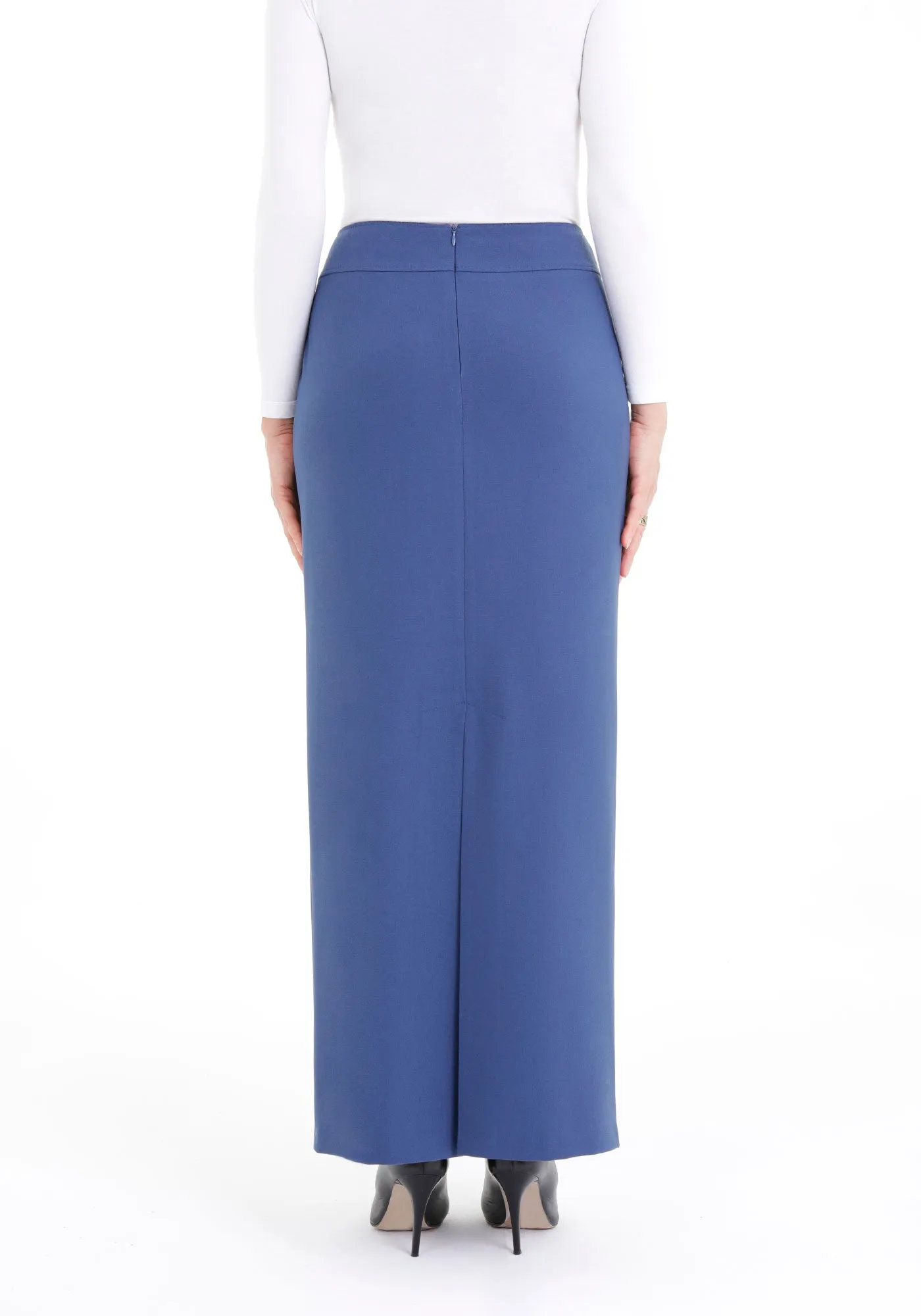 Maxi Back Slitted Pencil Skirt