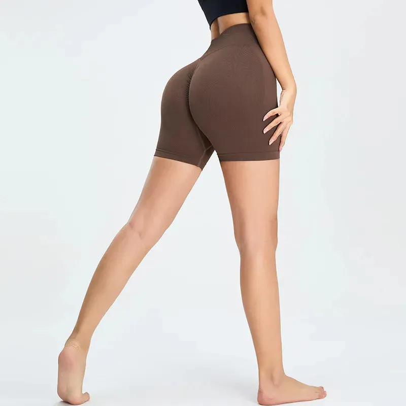 Seamless Booty Scrunch Push Up Yoga Sports Short