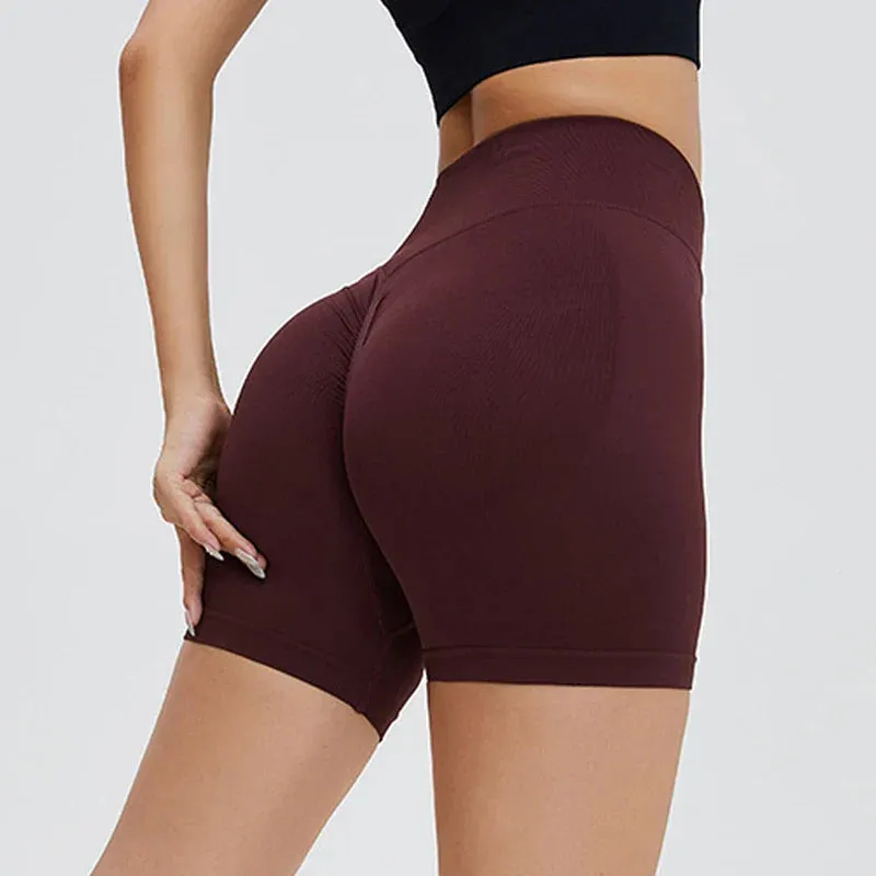 Seamless Booty Scrunch Push Up Yoga Sports Short