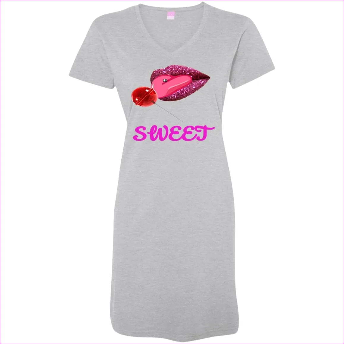 Sweet Clothing Ladies' V-Neck Fine Jersey Cover-Up