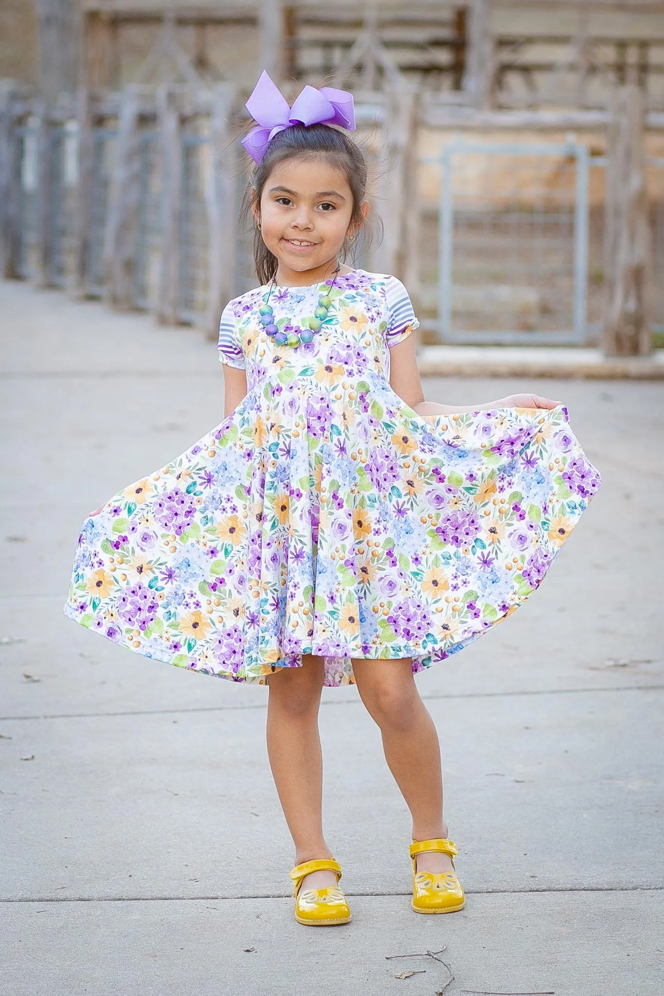 Twirly Dress - Violetta